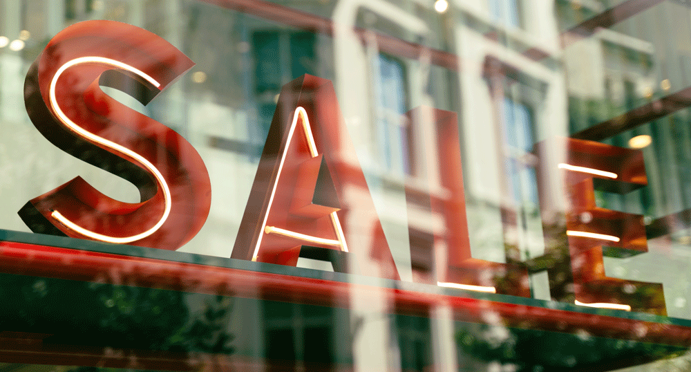 Décoration de vos vitrines pour les soldes dété 