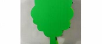 Arbre en carton 3D