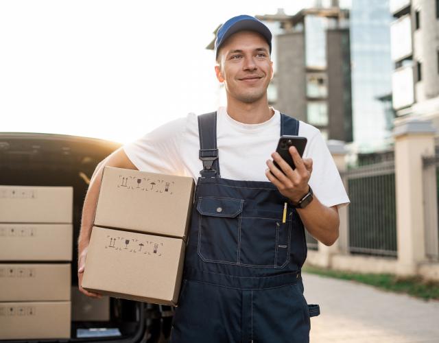Service de livraison des PLV imprimes